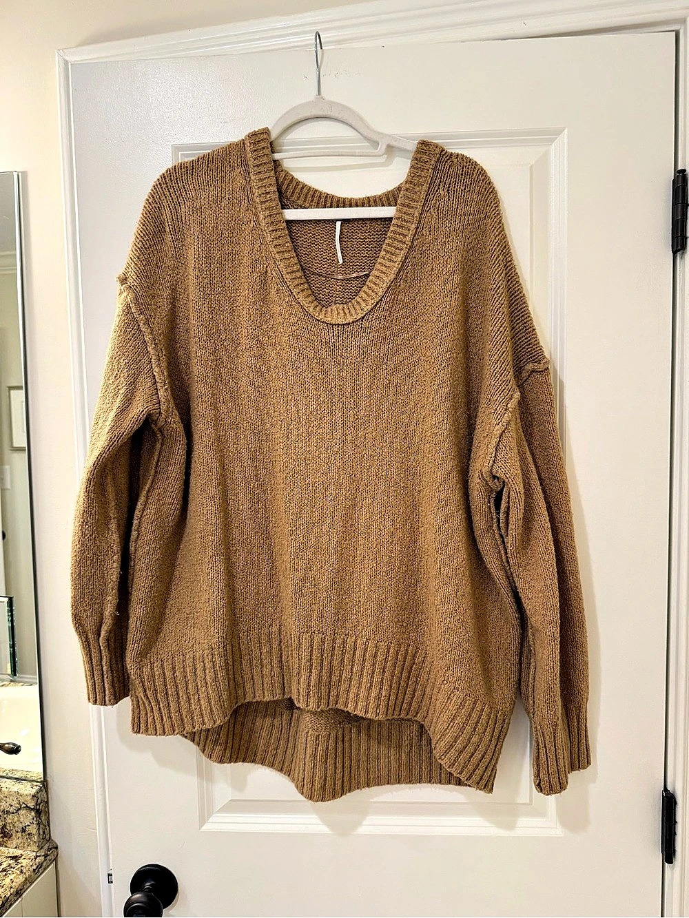 Free People Slouchy Tunic Knit Sweater